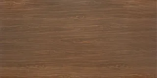 Dark brown woodgrain cabinet finish